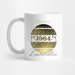 Vintage 1964 limited edition in gold Mug